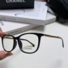 6931f81a3a89a121ed5496ad Chanel 2025 New Arrival Black Frame Glasses, Same Style as Zhao Lusi, Women's Minimalist Chic Optical Frames with Chain Detail, Blue Light Blocking, Prescription Ready, Oversized for a Flattering Look