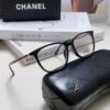 6931f81a3a89a121ed5496af Chanel 2025 New Arrival Black Frame Glasses, Same Style as Zhao Lusi, Women's Minimalist Chic Optical Frames with Chain Detail, Blue Light Blocking, Prescription Ready, Oversized for a Flattering Look