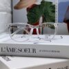 6931f81a3a89a121ed5496b3 Chanel 2025 New Arrival Black Frame Glasses, Same Style as Zhao Lusi, Women's Minimalist Chic Optical Frames with Chain Detail, Blue Light Blocking, Prescription Ready, Oversized for a Flattering Look