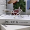 6931f81a3a89a121ed5496b4 Chanel 2025 New Arrival Black Frame Glasses, Same Style as Zhao Lusi, Women's Minimalist Chic Optical Frames with Chain Detail, Blue Light Blocking, Prescription Ready, Oversized for a Flattering Look