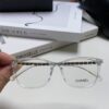 6931f81a3a89a121ed5496b5 Chanel 2025 New Arrival Black Frame Glasses, Same Style as Zhao Lusi, Women's Minimalist Chic Optical Frames with Chain Detail, Blue Light Blocking, Prescription Ready, Oversized for a Flattering Look