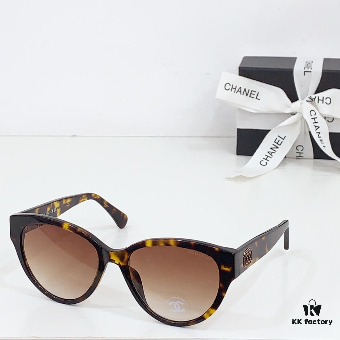 6931f81e3a89a121ed5496e9 CHANEL Heart-Shaped Sunglasses Style CH5477, Size 56-18-140