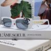 6931f8273a89a121ed54975f Chanel 2025 Summer New Arrival Popular on Xiaohongshu Double C Logo Sunglasses