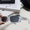 6931f8273a89a121ed549764 Chanel 2025 Summer New Arrival Popular on Xiaohongshu Double C Logo Sunglasses