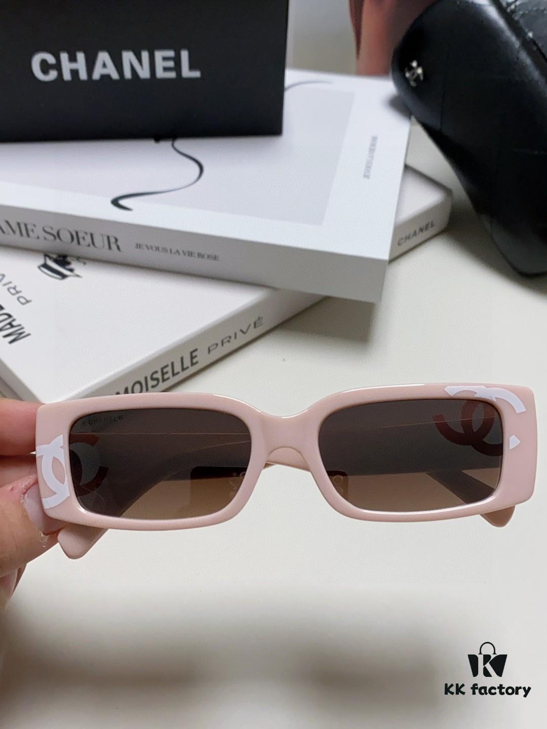 6931f8273a89a121ed54976c Chanel 2025 Summer New Arrival Recommended on Xiaohongshu, Large Double C Logo Sunglasses