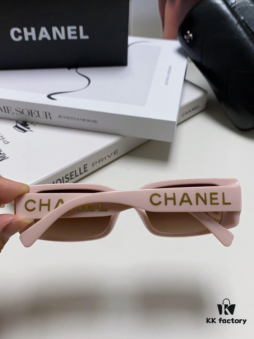 6931f8273a89a121ed54976d Chanel 2025 Summer New Arrival Recommended on Xiaohongshu, Large Double C Logo Sunglasses