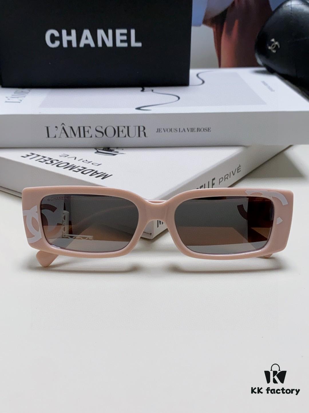 6931f8283a89a121ed54976f Chanel 2025 Summer New Arrival Recommended on Xiaohongshu, Large Double C Logo Sunglasses