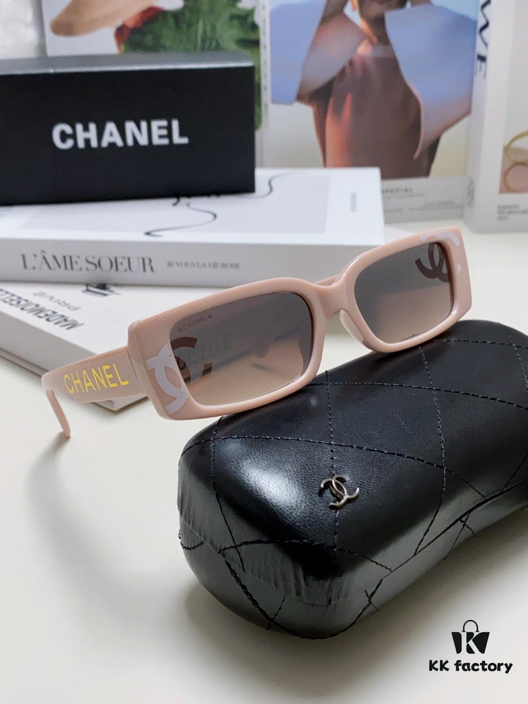 6931f8283a89a121ed549770 Chanel 2025 Summer New Arrival Recommended on Xiaohongshu, Large Double C Logo Sunglasses