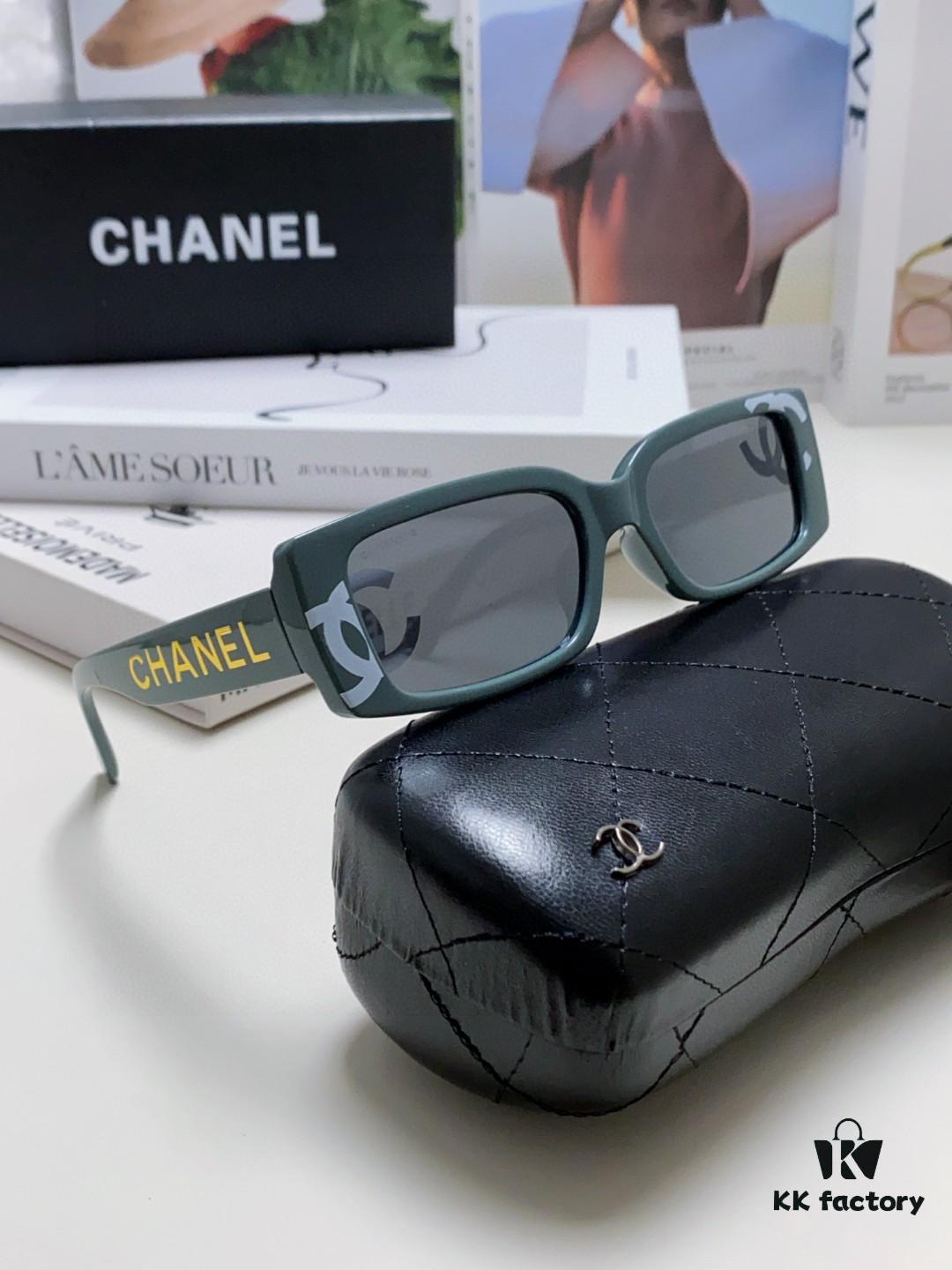 6931f8283a89a121ed54977a Chanel 2025 Summer New Arrival Popular on Xiaohongshu CC Large Logo Sunglasses