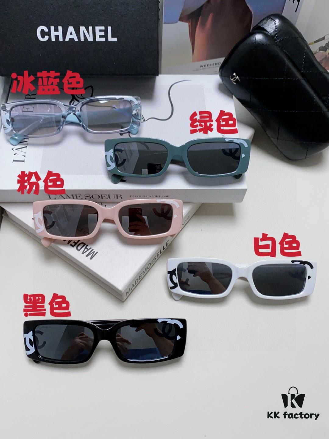 6931f8293a89a121ed54977c Chanel 2025 Summer New Arrival Popular on Xiaohongshu CC Large Logo Sunglasses