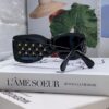 CHANEL New Classic Black and White Sunglasses