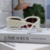 6931f82b3a89a121ed5497a2 CHANEL New Classic Black and White Sunglasses with Logo-Embellished Temples