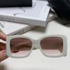 6931f82b3a89a121ed5497a3 CHANEL New Classic Black and White Sunglasses with Logo-Embellished Temples
