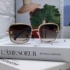 6931f82d3a89a121ed5497b5 Chanel 2025 New Arrival Women's Sunglasses, Classic Chic Tea-Tinted UV-Protective Sunglasses with Chain Detail, Fashionable and Elegant Design