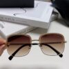 6931f82d3a89a121ed5497b7 Chanel 2025 New Arrival Women's Sunglasses, Classic Chic Tea-Tinted UV-Protective Sunglasses with Chain Detail, Fashionable and Elegant Design