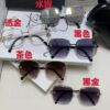 6931f82e3a89a121ed5497c6 Chanel 2025 New Arrival Classic Style Women's Sunglasses with Chain Detail, Vintage Brown UV-Protective Designer Sun Glasses