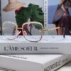6931f82e3a89a121ed5497c7 Chanel 2025 New Arrival Women's Sunglasses in Classic Tweed Style, Premium Brown UV-Protective Designer Shades with Chain Detail