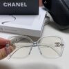 6931f8303a89a121ed5497e8 Chanel Small Logo Eyeglass Frame, Panda Color, Suitable for Prescription Lenses, Stylish and Face-Framing Design