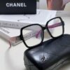 6931f8323a89a121ed549802 Chanel Small Logo Eyeglass Frame, Panda Color Scheme, Suitable for Prescription Lenses, Non-Rimmed Design for a Slimming Facial Look