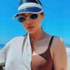 6931f8333a89a121ed549811 Chanel 2025 New Arrival Women's Oval Sunglasses, French Retro Stylish Design, Slimming Narrow Frame with Sparkling Metal Trim for Round Faces, Elegant European-American Style