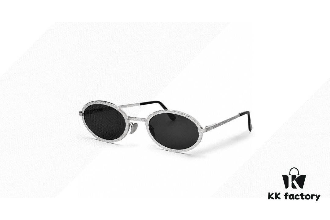 6931f8333a89a121ed549812 Chanel 2025 New Arrival Women's Oval Sunglasses, French Retro Stylish Design, Slimming Narrow Frame with Sparkling Metal Trim for Round Faces, Elegant European-American Style