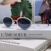 6931f8333a89a121ed549813 Chanel 2025 New Arrival Women's Oval Sunglasses, French Retro Stylish Design, Slimming Narrow Frame with Sparkling Metal Trim for Round Faces, Elegant European-American Style