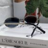 6931f8333a89a121ed549815 Chanel 2025 New Arrival Women's Oval Sunglasses, French Retro Stylish Design, Slimming Narrow Frame with Sparkling Metal Trim for Round Faces, Elegant European-American Style