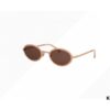6931f8343a89a121ed54981e Chanel 2025 New Arrival Women's Oval Sunglasses, French Vintage Style, Flattering for Round Faces, Slim Metallic Frame, Elegant and Trendy