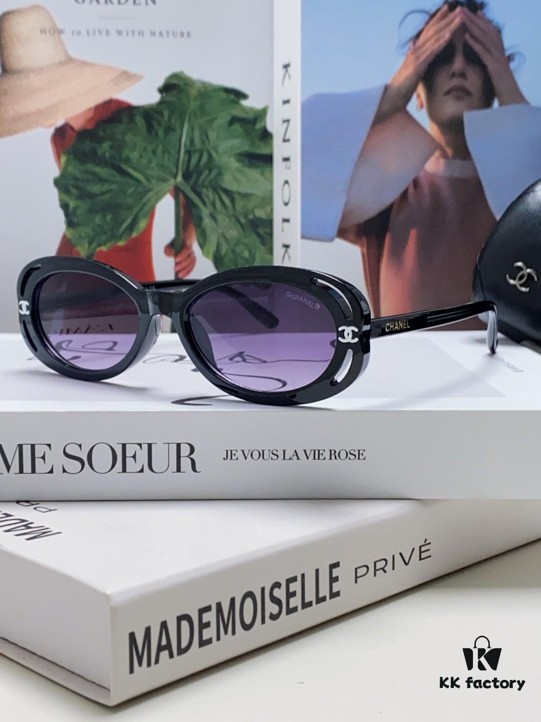 6931f8363a89a121ed549841 CHANEL Chanel Eyeglasses Sunglasses Cat-Eye Frame Inspired by Wang Yibo, 5 Colors Available