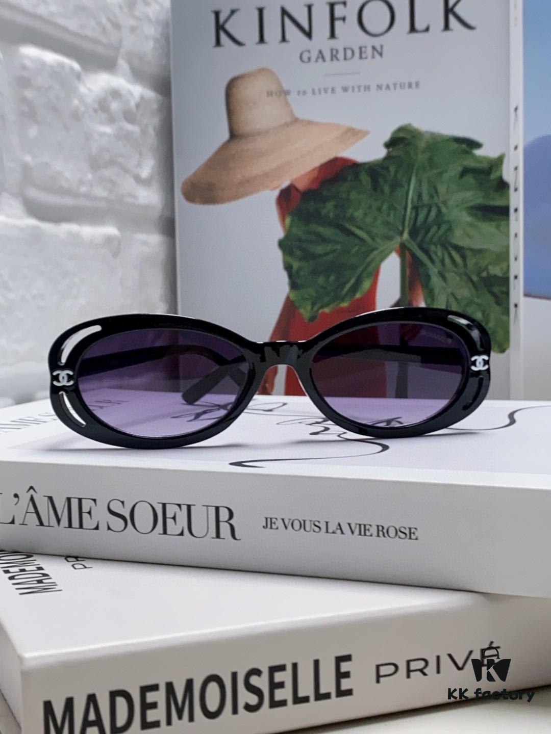 6931f8363a89a121ed549842 CHANEL Chanel Eyeglasses Sunglasses Cat-Eye Frame Inspired by Wang Yibo, 5 Colors Available