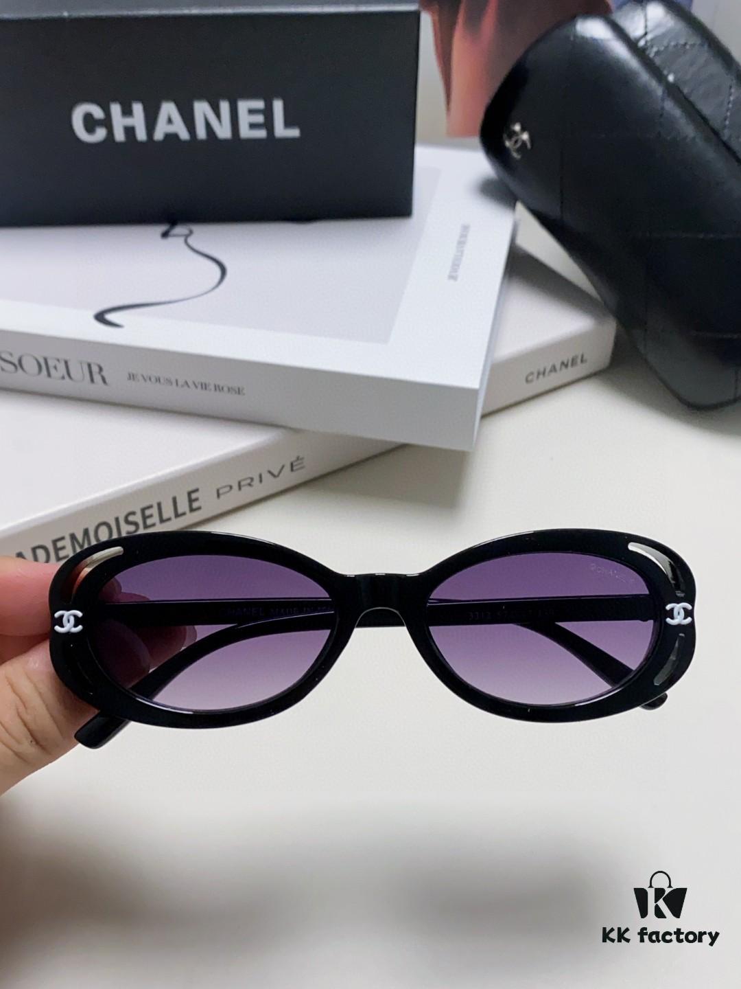 6931f8373a89a121ed549844 CHANEL Chanel Eyeglasses Sunglasses Cat-Eye Frame Inspired by Wang Yibo, 5 Colors Available