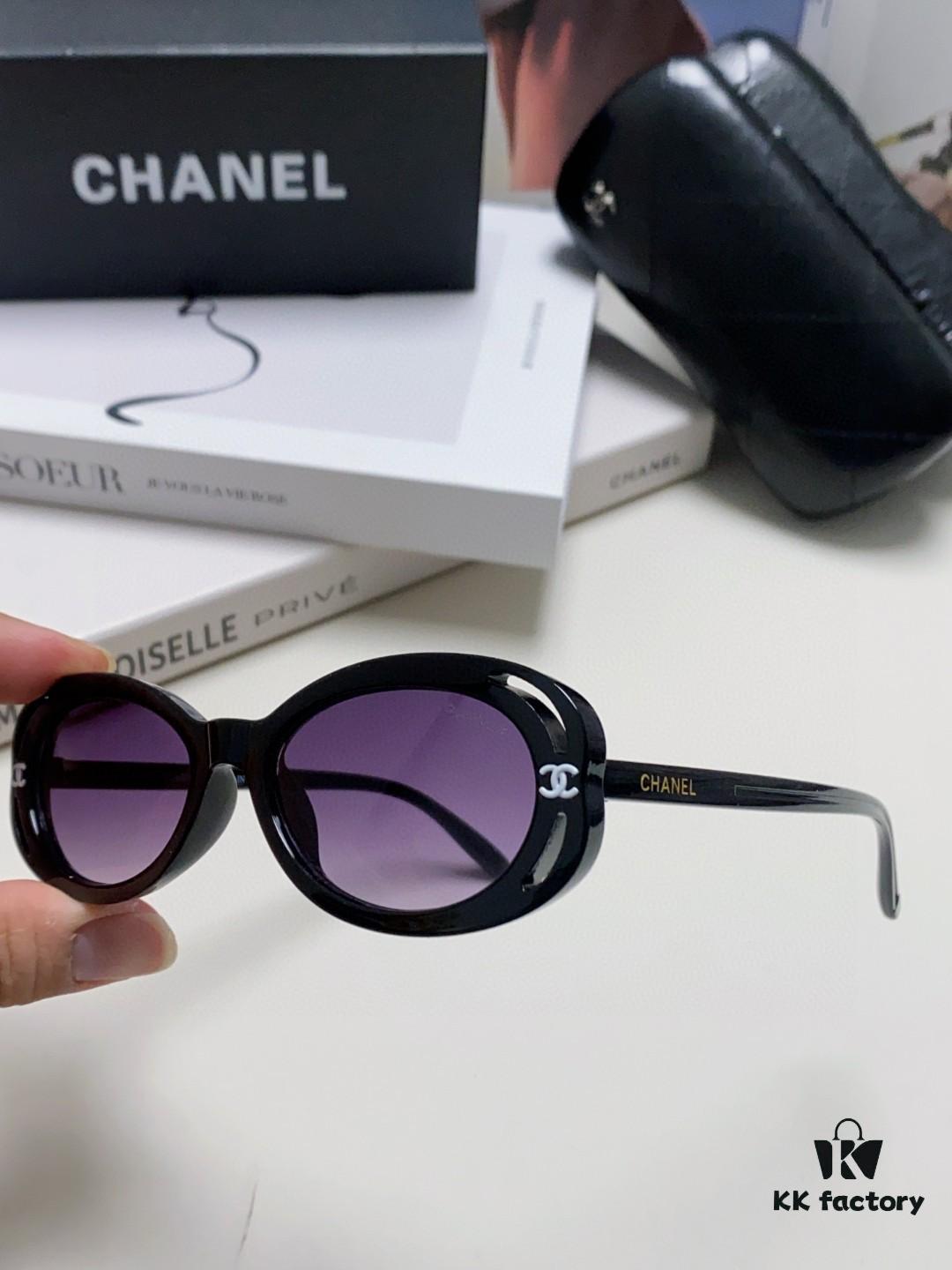 6931f8373a89a121ed549846 CHANEL Chanel Eyeglasses Sunglasses Cat-Eye Frame Inspired by Wang Yibo, 5 Colors Available