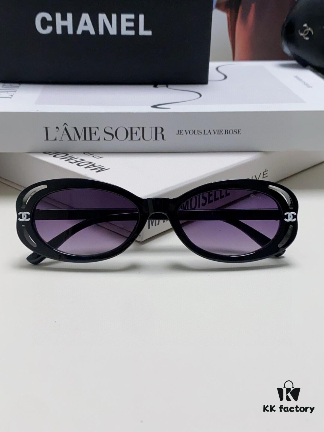 6931f8373a89a121ed549847 CHANEL Chanel Eyeglasses Sunglasses Cat-Eye Frame Inspired by Wang Yibo, 5 Colors Available