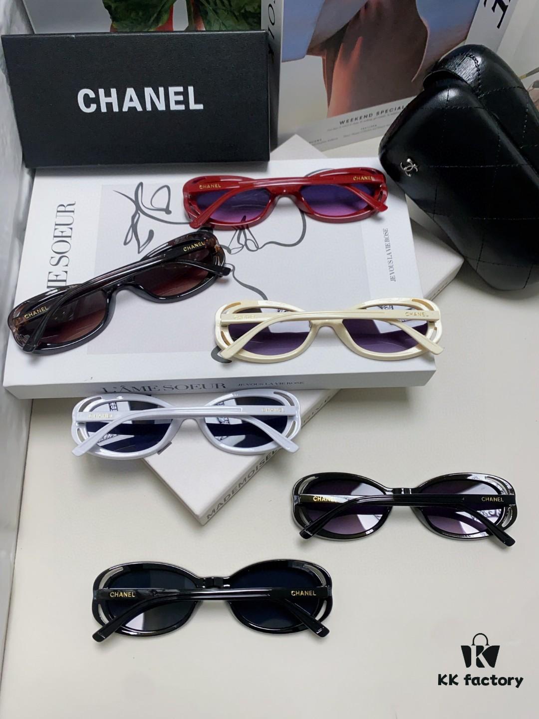 6931f8373a89a121ed549849 CHANEL Chanel Eyeglasses Sunglasses Cat-Eye Frame Inspired by Wang Yibo, 5 Colors Available