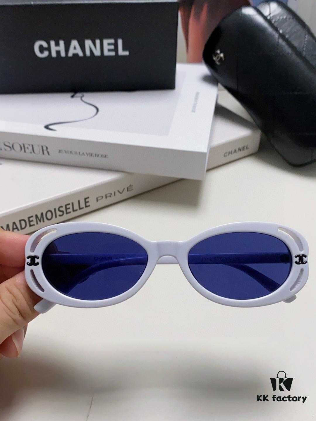 6931f8373a89a121ed54984f CHANEL Chanel Unisex Cat-Eye Sunglasses Worn by Wang Yibo