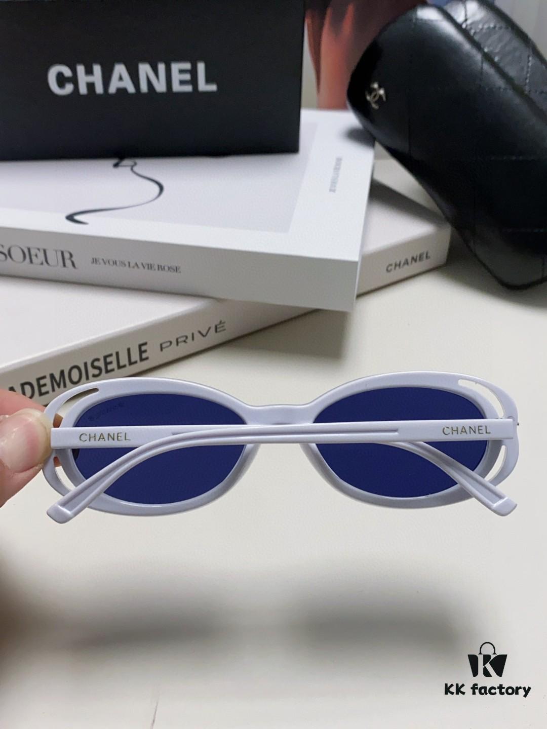 6931f8373a89a121ed549850 CHANEL Chanel Unisex Cat-Eye Sunglasses Worn by Wang Yibo