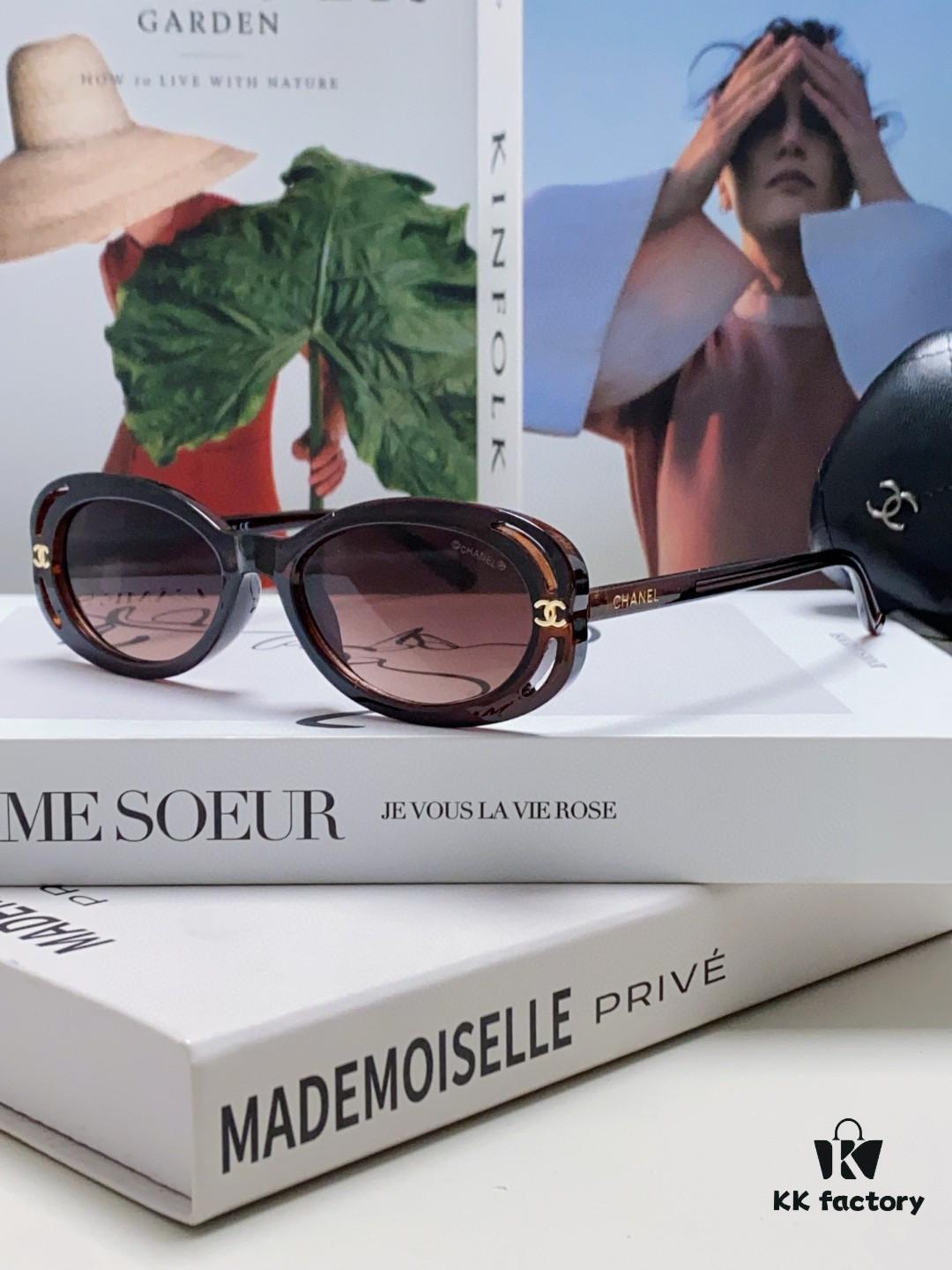 6931f8383a89a121ed549860 CHANEL Chanel Eyeglass Frame Inspired by Wang Yibo, Cat-Eye Style, Five Colors Available for Sunglasses