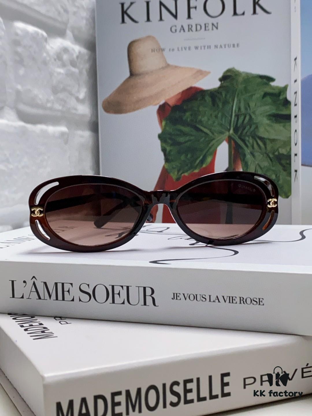 6931f8393a89a121ed549861 CHANEL Chanel Eyeglass Frame Inspired by Wang Yibo, Cat-Eye Style, Five Colors Available for Sunglasses