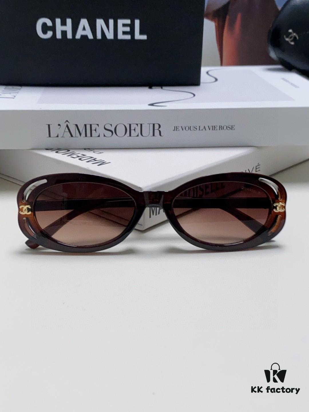 6931f8393a89a121ed549866 CHANEL Chanel Eyeglass Frame Inspired by Wang Yibo, Cat-Eye Style, Five Colors Available for Sunglasses