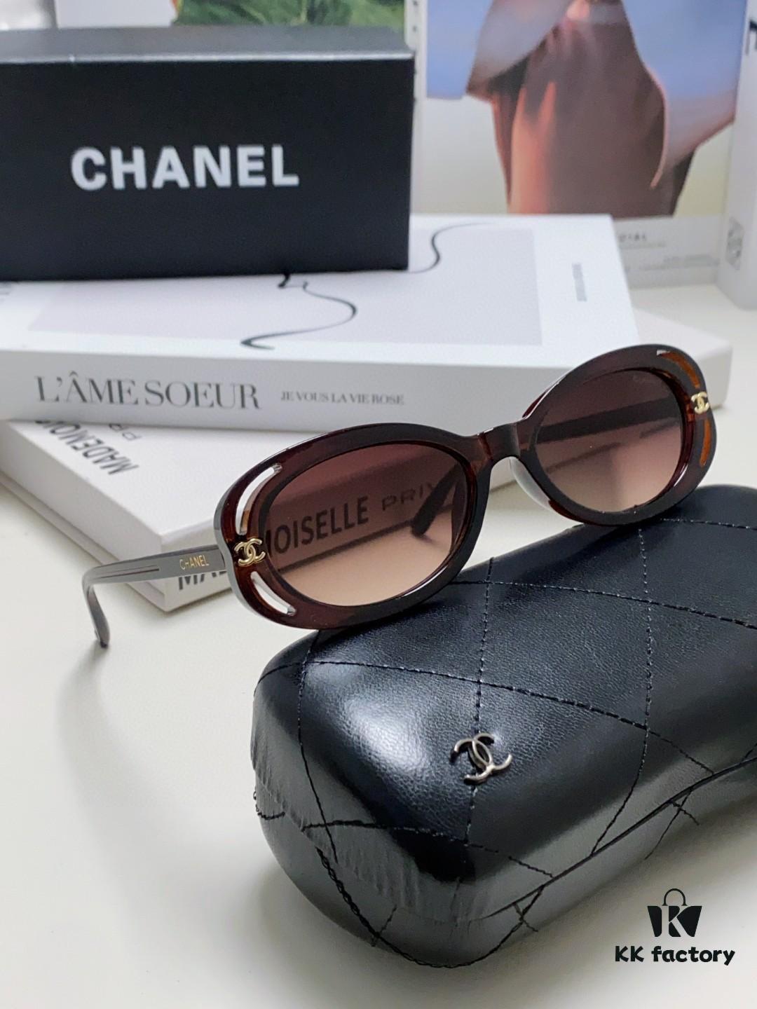 6931f8393a89a121ed549867 CHANEL Chanel Eyeglass Frame Inspired by Wang Yibo, Cat-Eye Style, Five Colors Available for Sunglasses