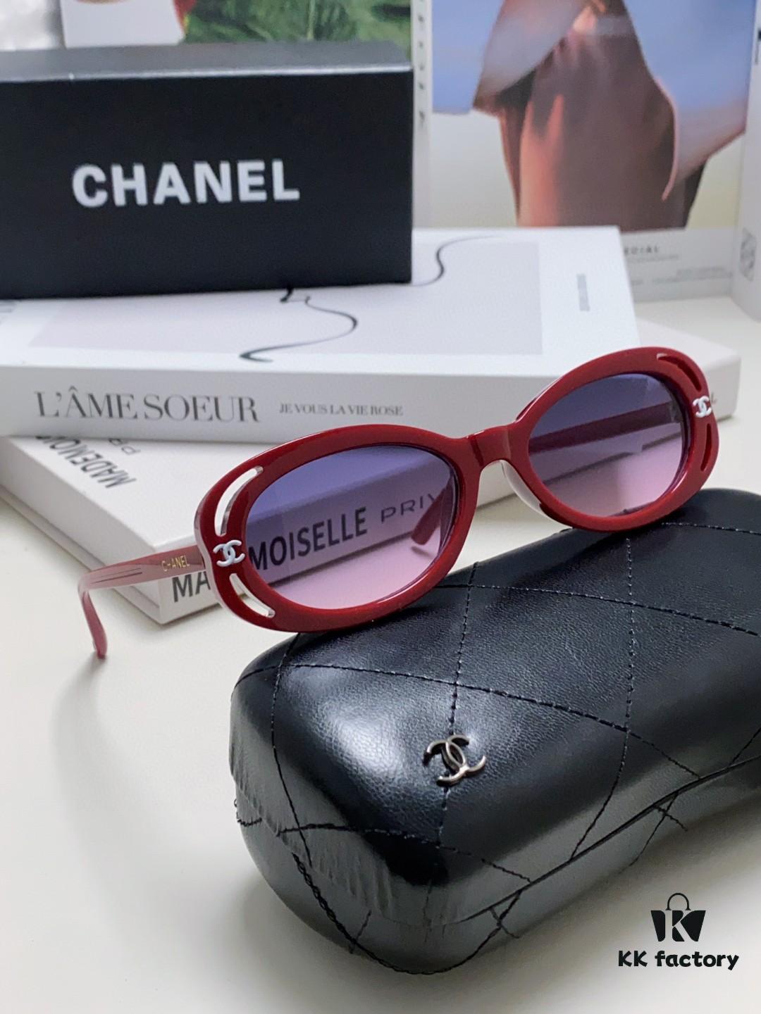 6931f83a3a89a121ed549871 CHANEL Chanel Unisex Cat-Eye Frame Sunglasses Inspired by Wang Yibo, 5 Colors Available