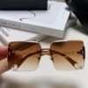6931f83a3a89a121ed549877 Chanel 2025 Fashion New Large Frame Double C Letter Wide Temple Sunglasses for Women, Versatile UV Protection Eyewear