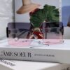 Chanel 2025 Fashion New Large-Frame Double C Letter Wide-Temple Sunglasses for Women, Versatile Sunglasses