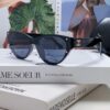 Chanel 24SS New Arrival Oval Women's Sunglasses with Double C Logo Design