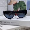 Chanel 24SS New Arrival Oval Women's Sunglasses with Double C Logo Design