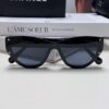 Chanel 24SS New Arrival Oval Women's Sunglasses with Double C Logo Design
