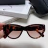 Chanel 24SS New Arrival Oval Women's Sunglasses with Double C Logo Design
