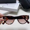 Chanel 24SS New Arrival Oval Women's Sunglasses with Double C Logo Design
