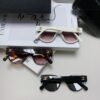 Chanel 24SS New Arrival Oval Women's Sunglasses with Double C Logo Design