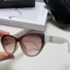 6931f83d3a89a121ed54989d Chanel 24SS New Arrival Elegant Oval Women's Sunglasses with Double C Logo Design